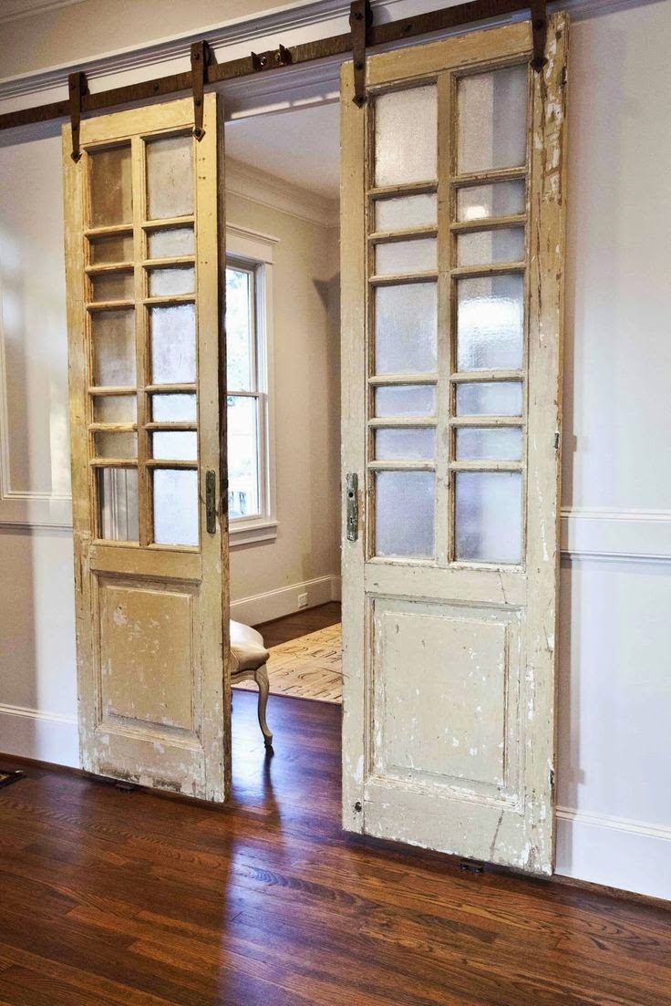 Coastal Charm: Sliding Barn Doors